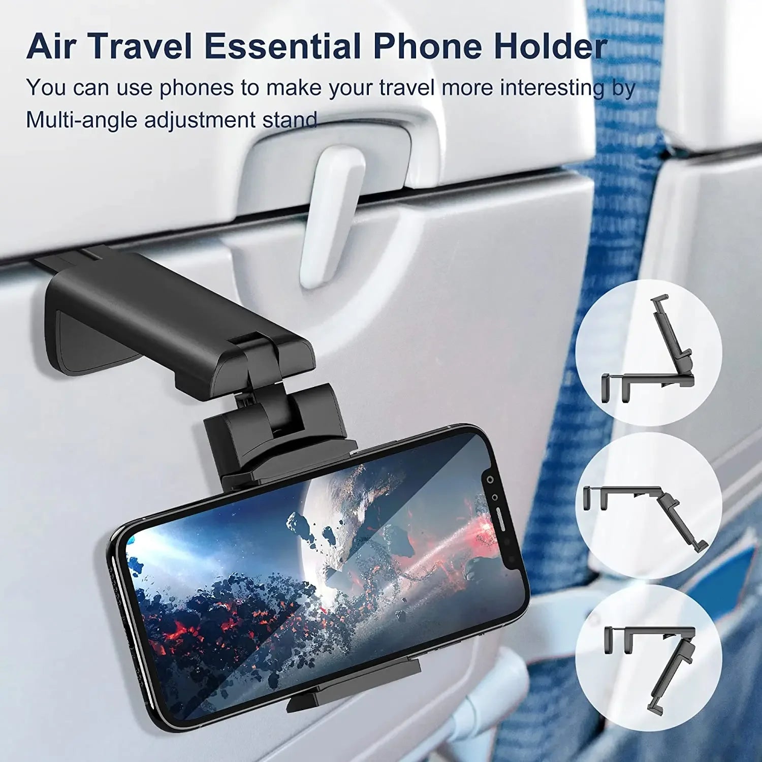Airplane Mobile Phone Holder Travel Portable 